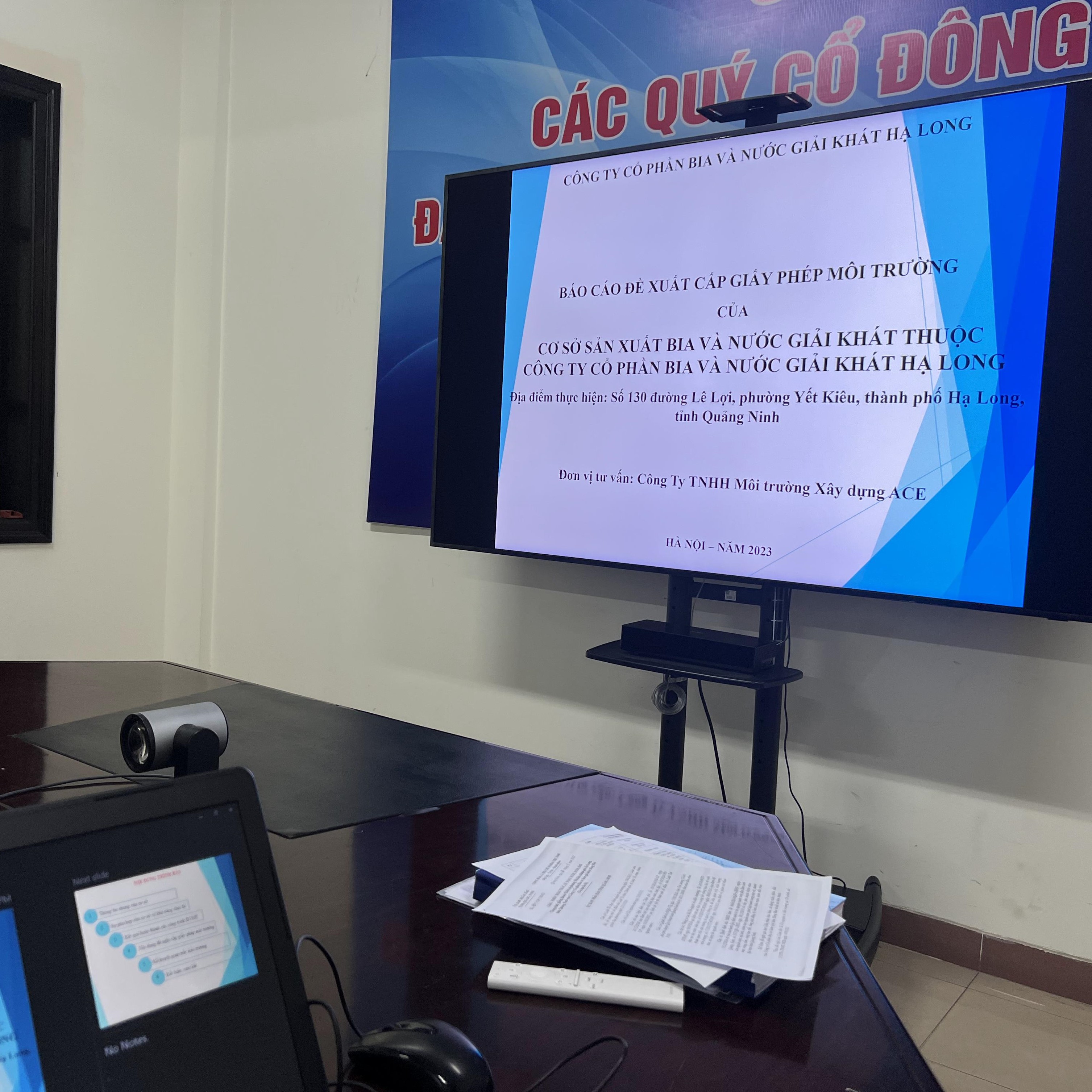 CÔNG TY CỔ PHẦN BIA VÀ NƯỚC GIẢI KHÁT HẠ LONG