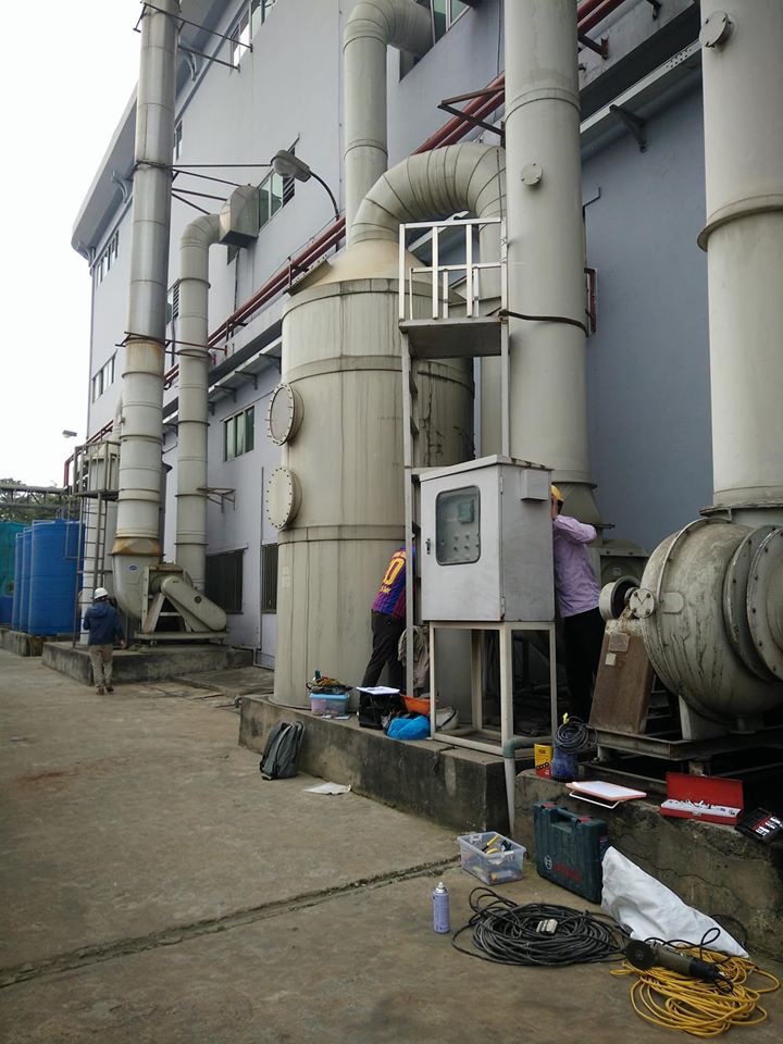 Cải tạo, bảo trì hệ thống xử lý khí thải 