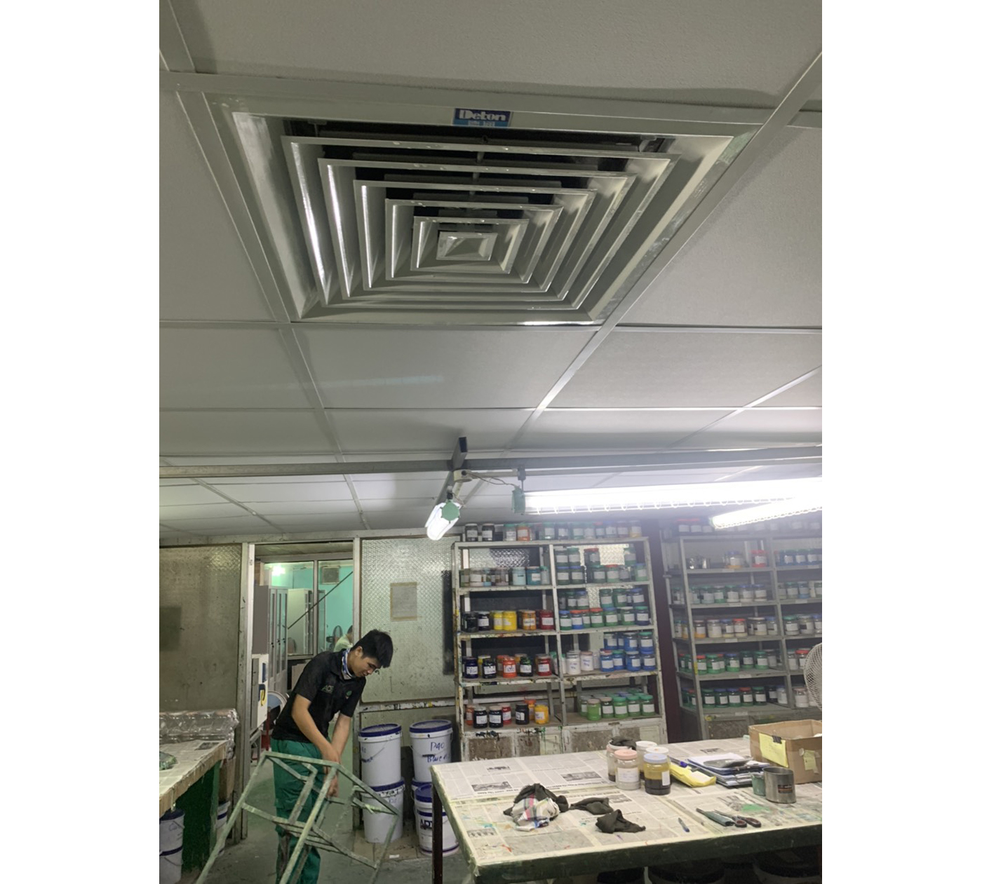 Hệ Thống Xử Lý Khí Thải Nhà Máy Sơn