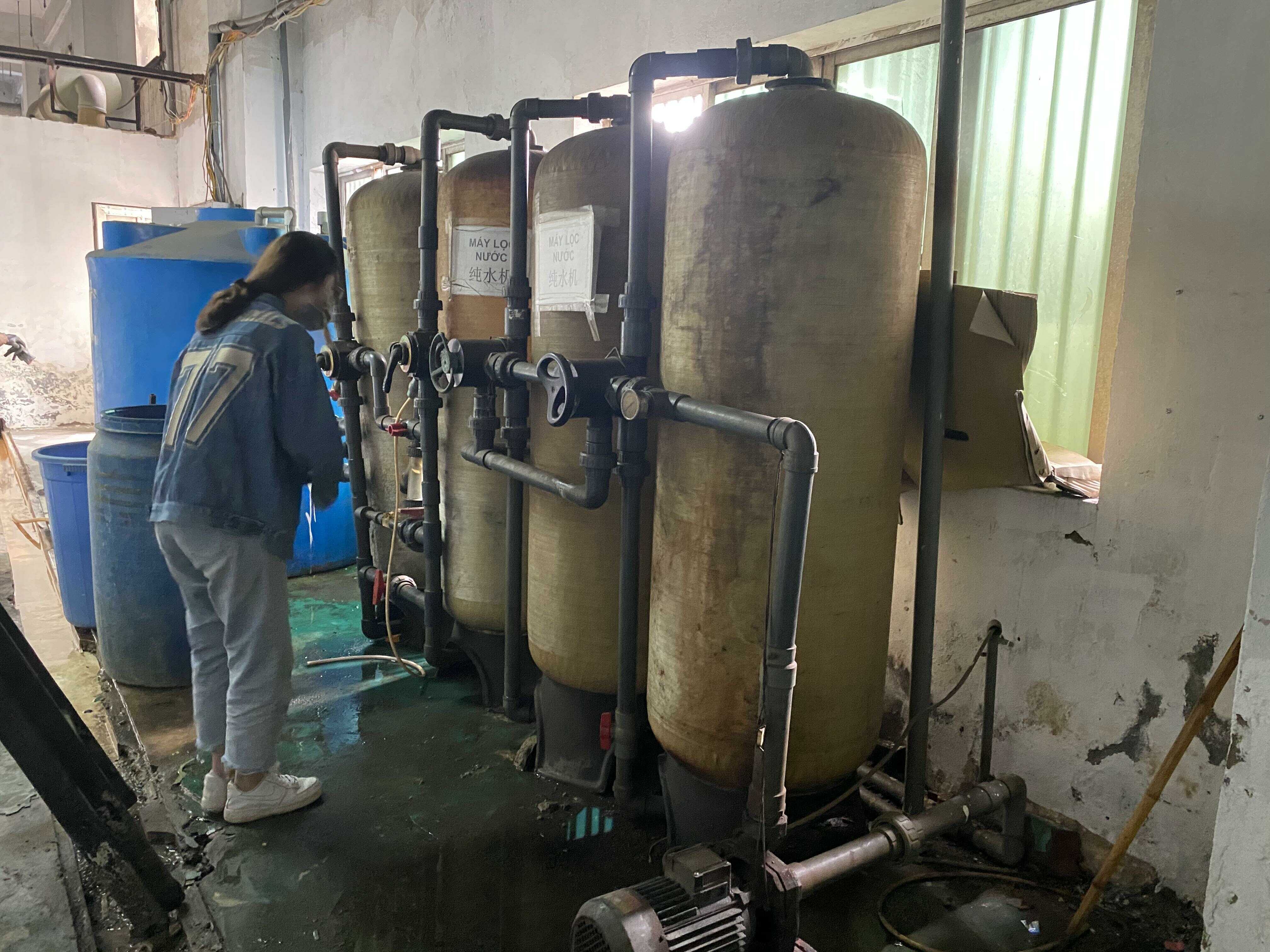 Hệ thống xử lý nước thải từ quá trình làm mát