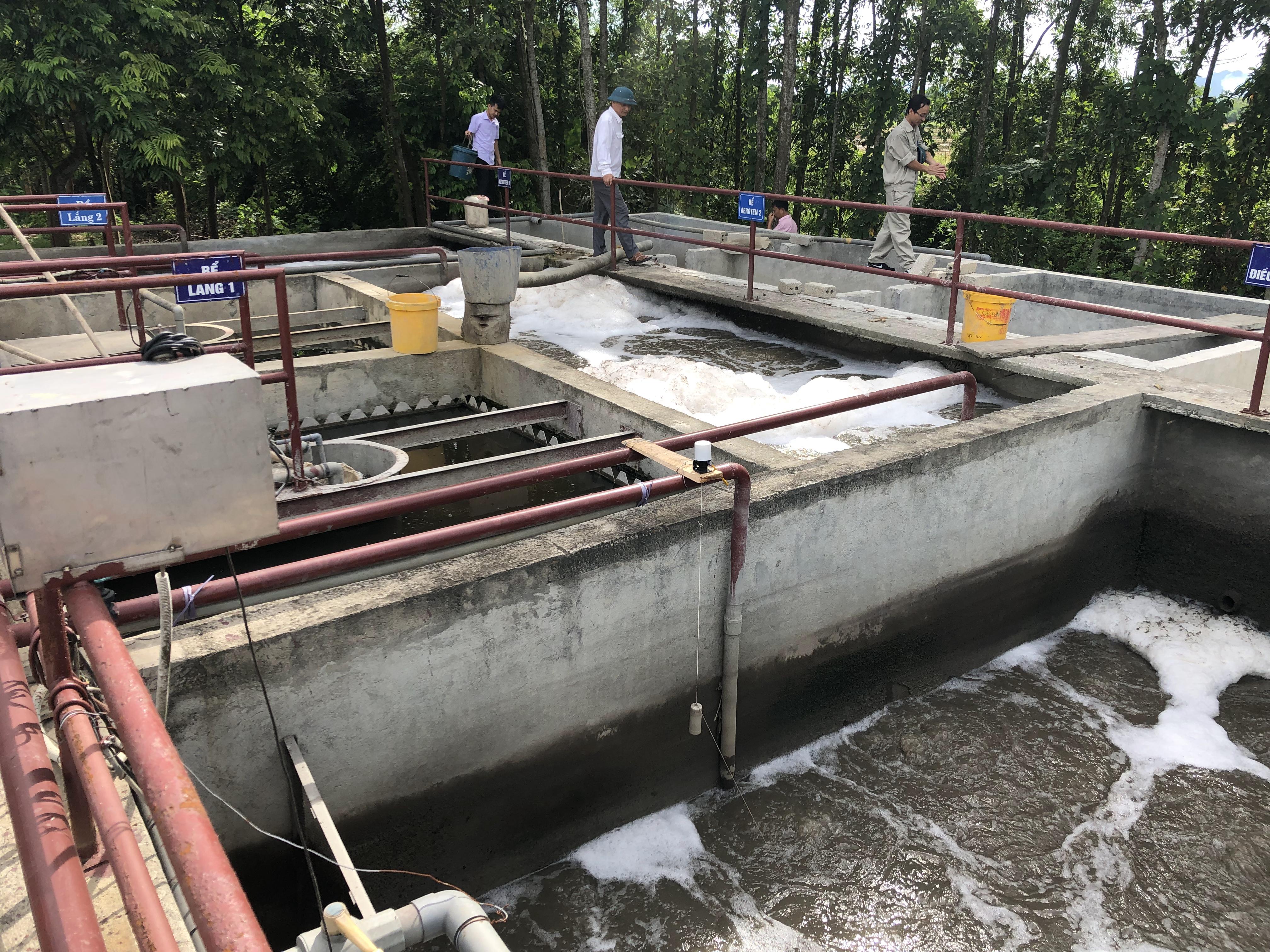 Hệ thống xử lý nước thải nhà máy chế biến mủ cao su 