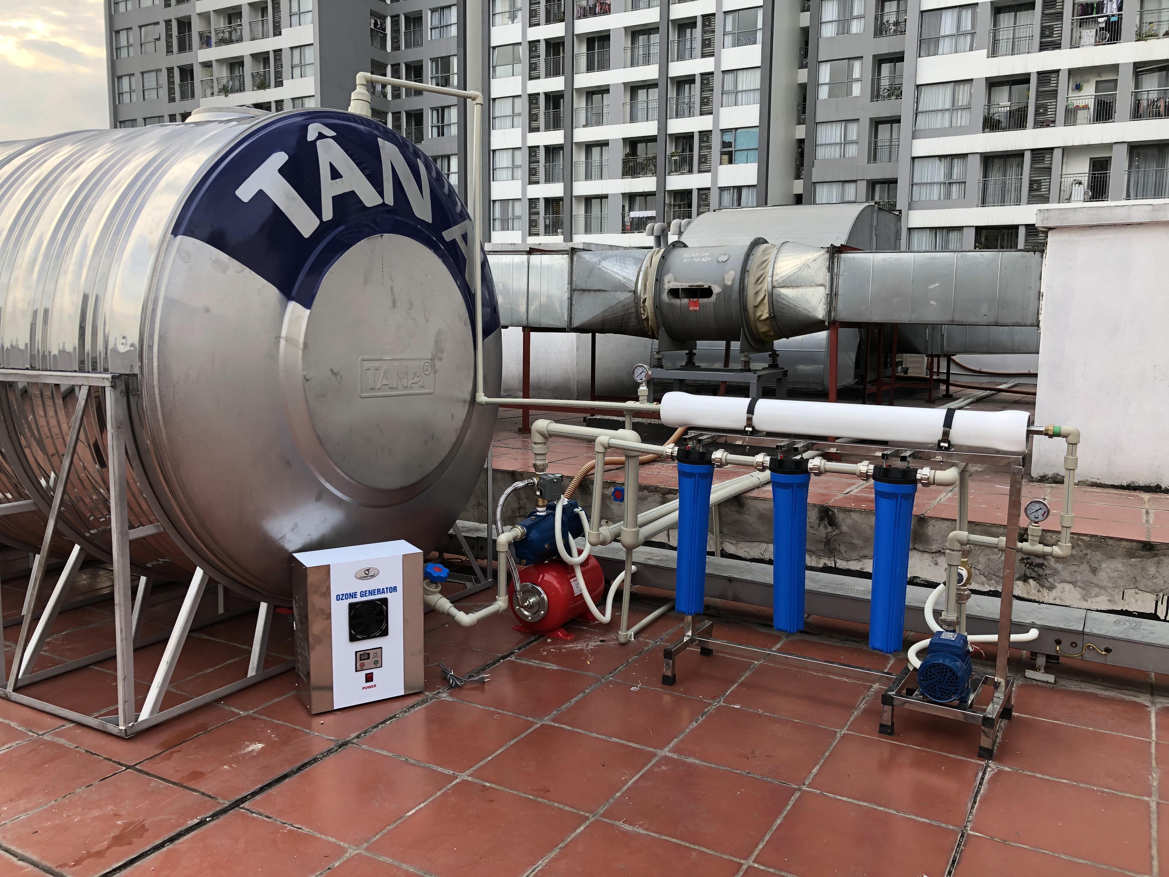 Hệ Thống RO Trong Trường Học