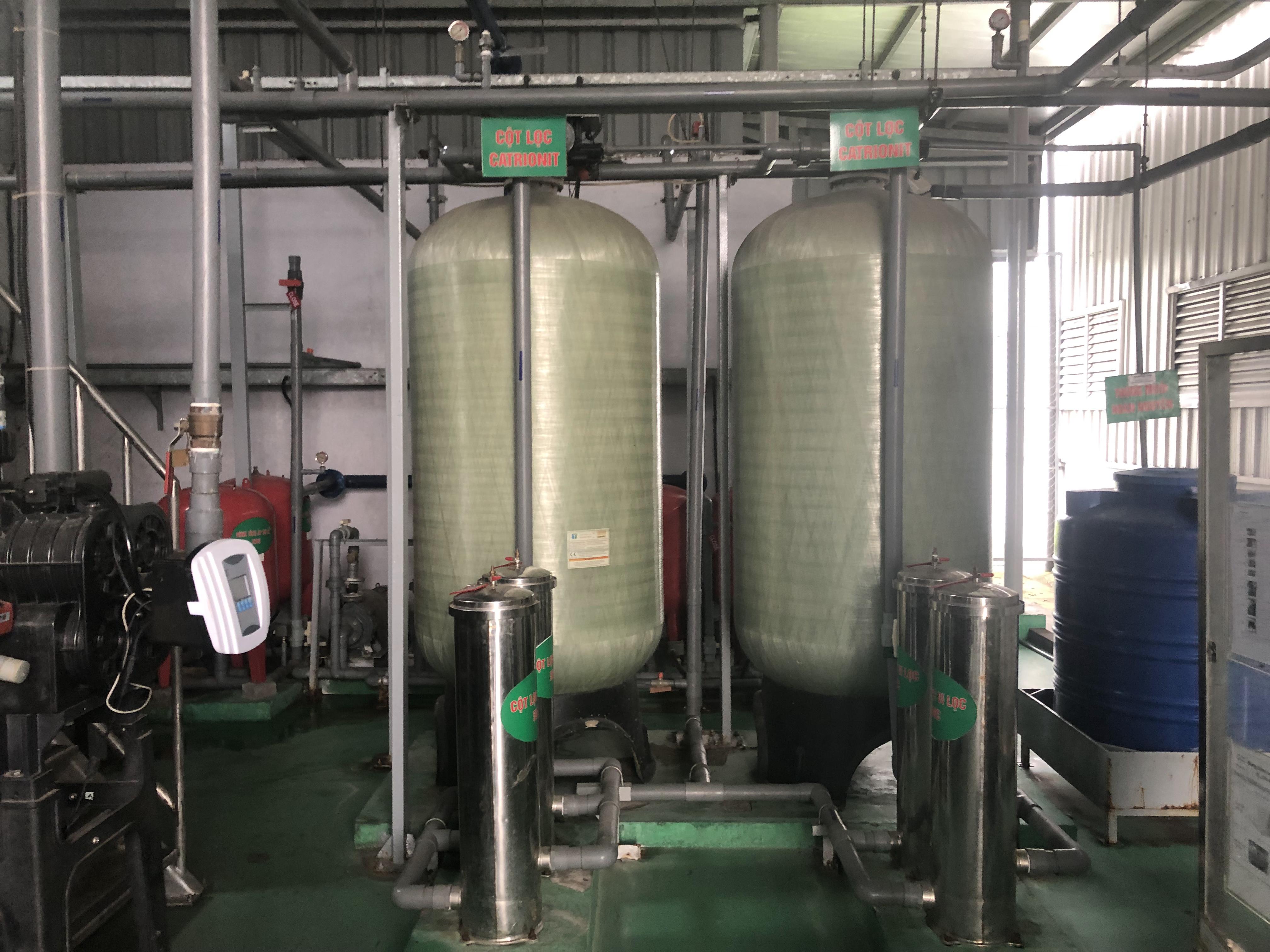 Hệ Thống Xử Lý Nước Cấp Của Nhà Máy Sản Xuất Thực Phẩm và Đồ Uống